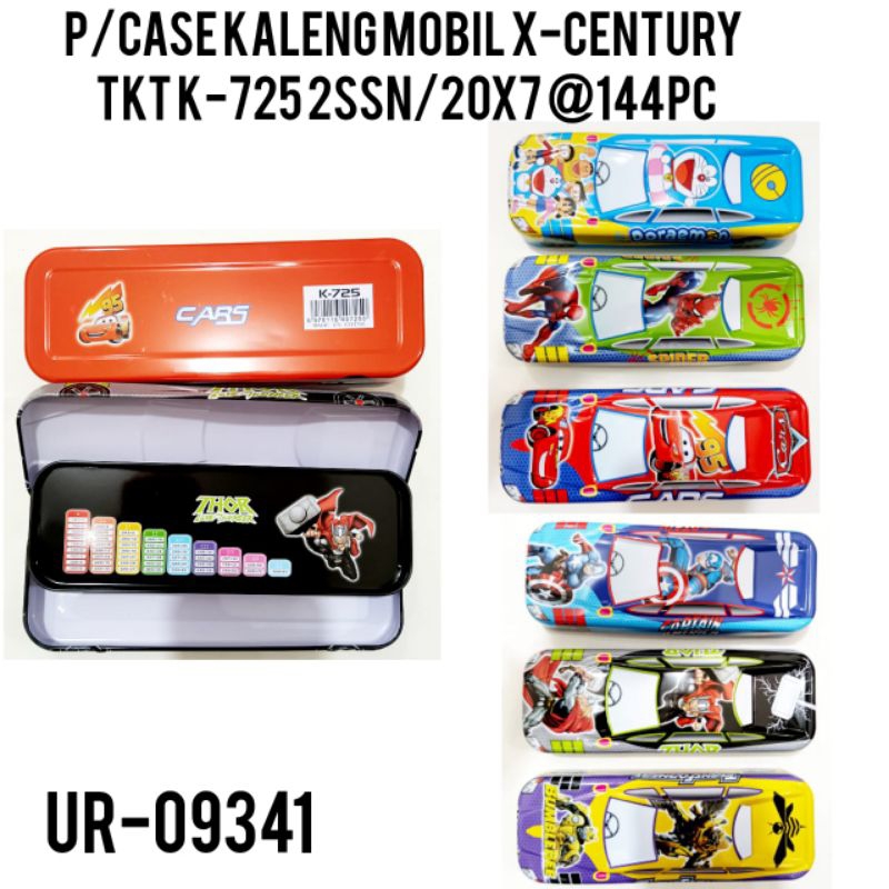 

Kotak pensil/Tempat pensil kaleng mobil x-century TKT K-725