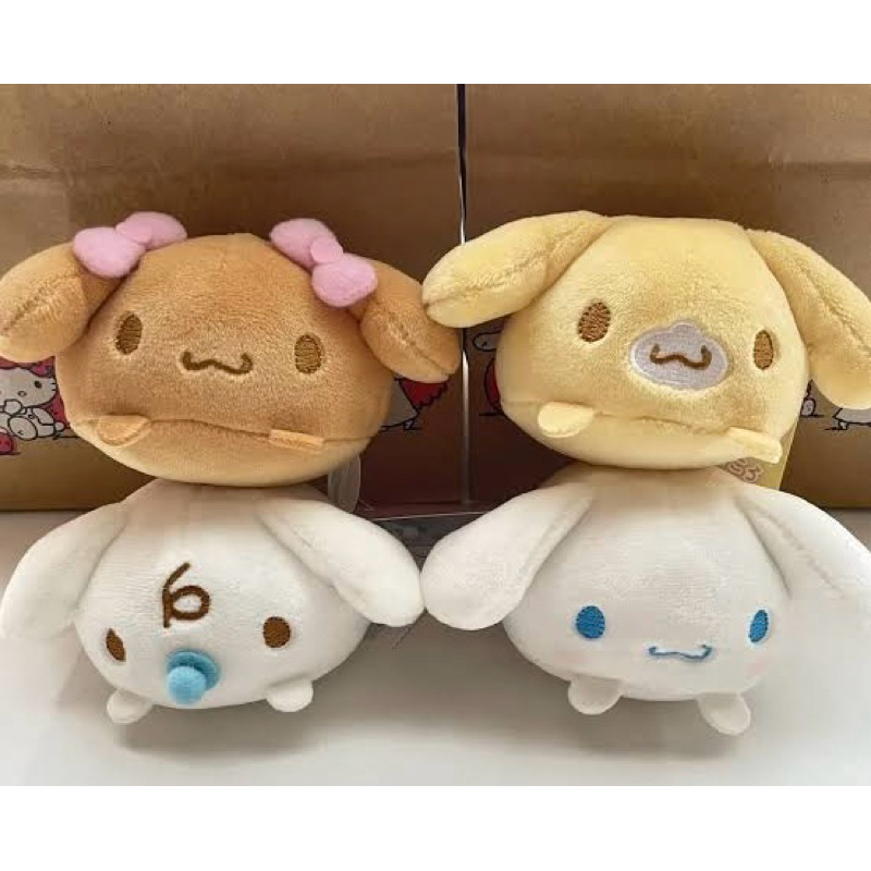 [ Ready stock  ] cappucinno mocha cinnamoroll sanrio characters mini plushie mascot sanrio original 