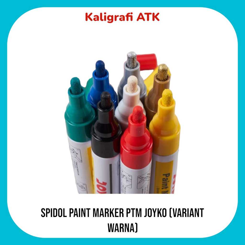 

Spidol Ban Cat Paint Marker PTM Joyko Original