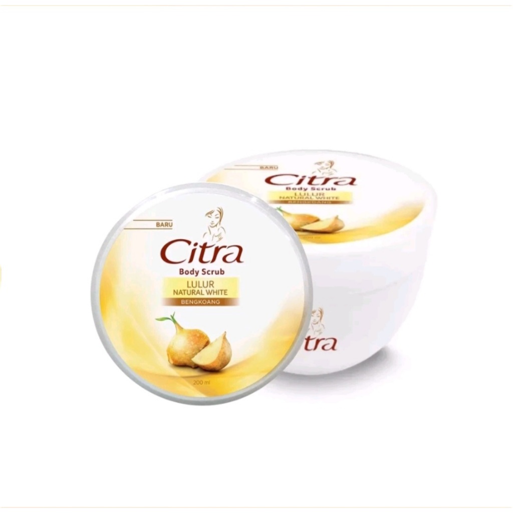 Citra Lulur Natural White Bengkoang Body Scrub
