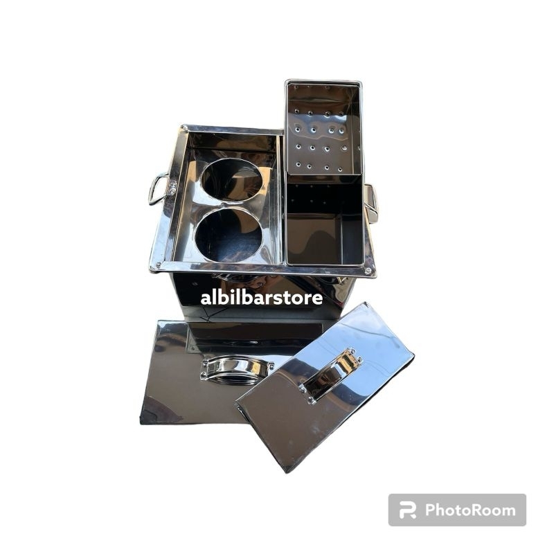 Dandang Mie Ayam 2 Lubang / Dandang Mie Kocok / Panci Mie ayam