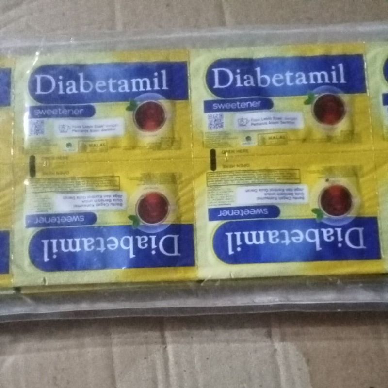 

Diabetamil sweetener 80g (80sachet@1g)