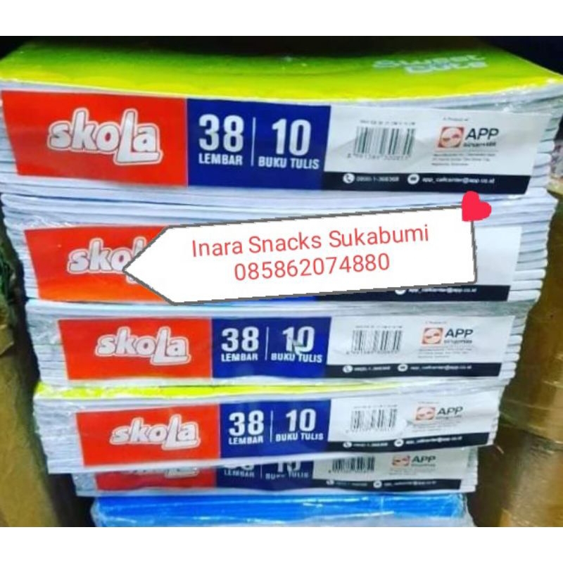 

Buku Tulis Skola dan Sidu 38 lembar