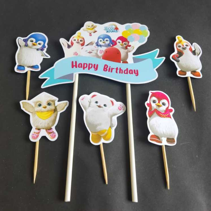 topper badanamu hiasan kue happy birthday