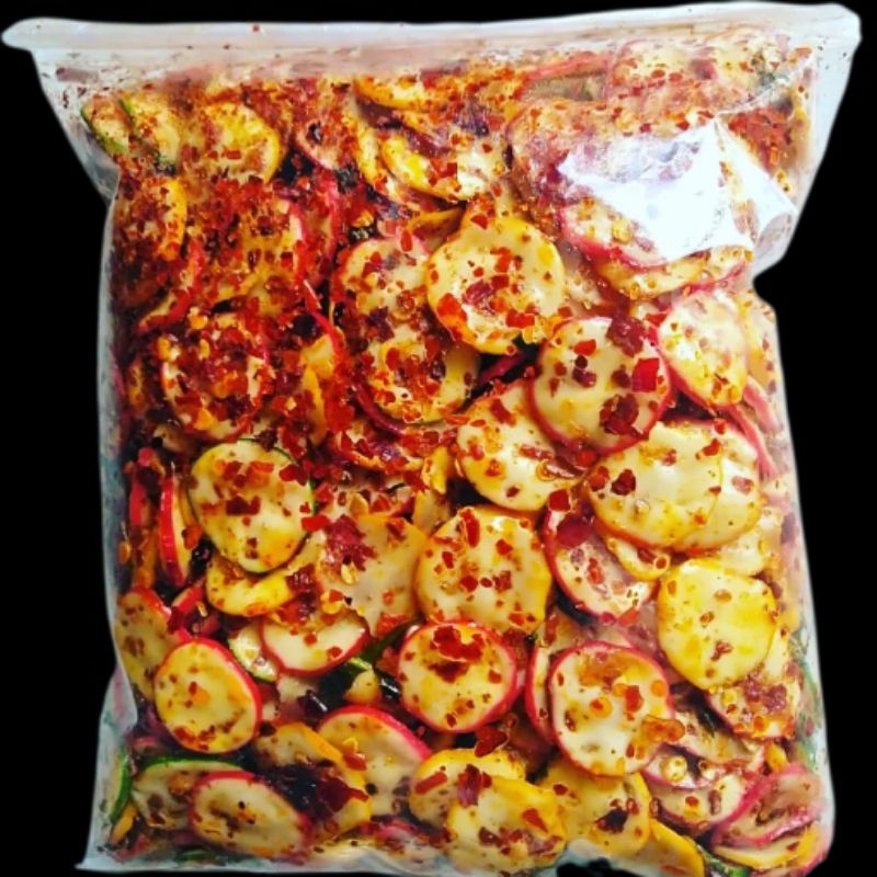 

Kerupuk seblak pedas daun jeruk berat 500 gram