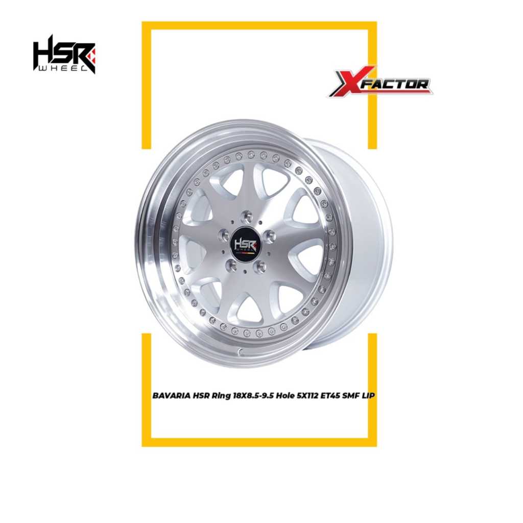 VELG MOBIL HSR R18 HSR BAVARIA R18X8,5/9,5 H5X112 ET45 SMFL