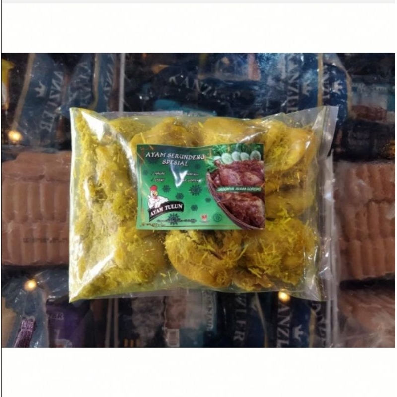 

ayam serundeng tulun tulang lunak