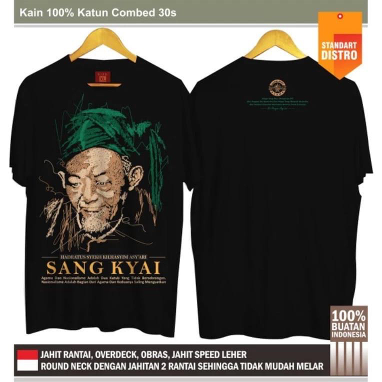 Kaos Sang Kyai / Kaos Hasyim Asyari / Kaos Ulama