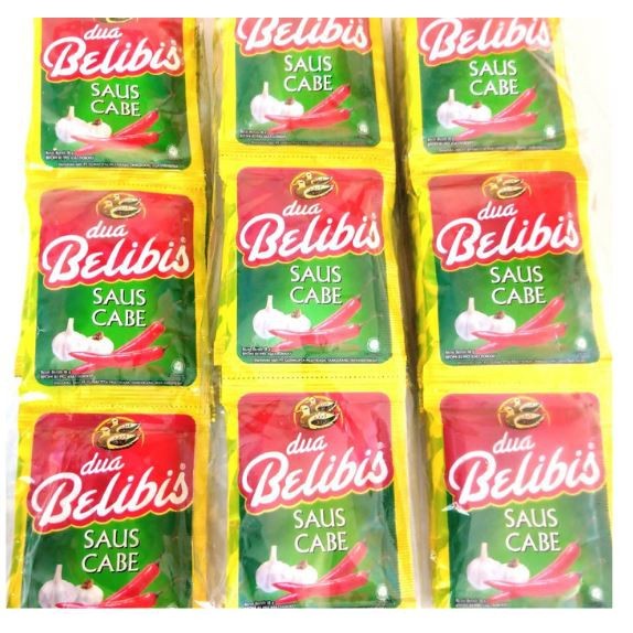 

DUA BELIBIS SAUS CABE PCK 10x18g