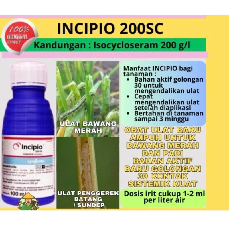 Insektisida INCIPIO 200 SC 100 ML