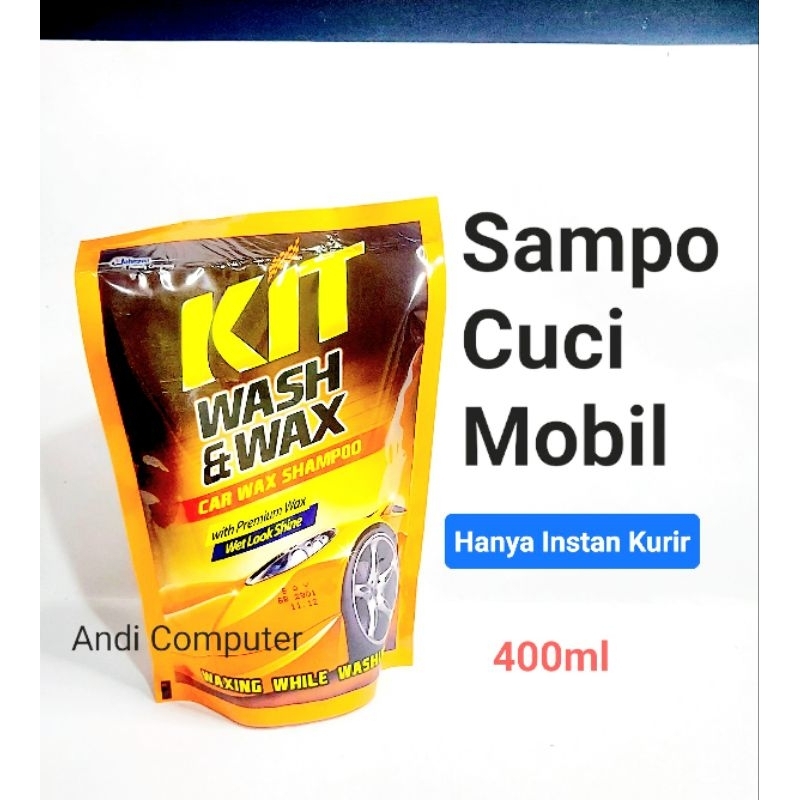 Sampo Cuci Mobil Wax Kit Wash & Wax