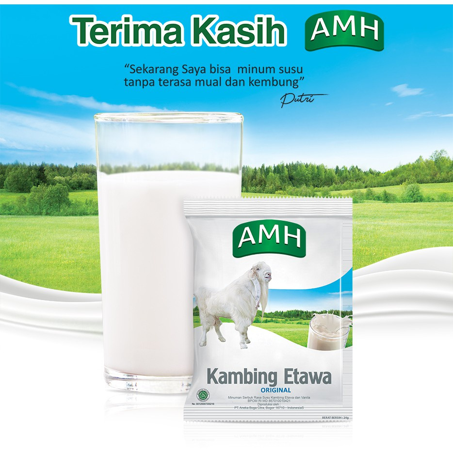 

Susu Kambing Etawa AMH rasa Vanilla [per SACHSET]