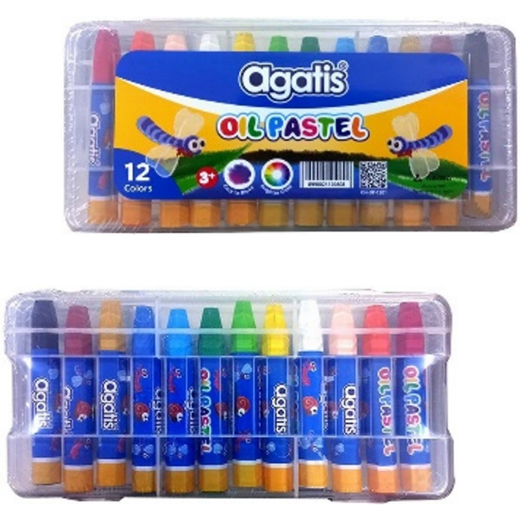 

Agatis Oil Pastels Jumbo Hexa 12C