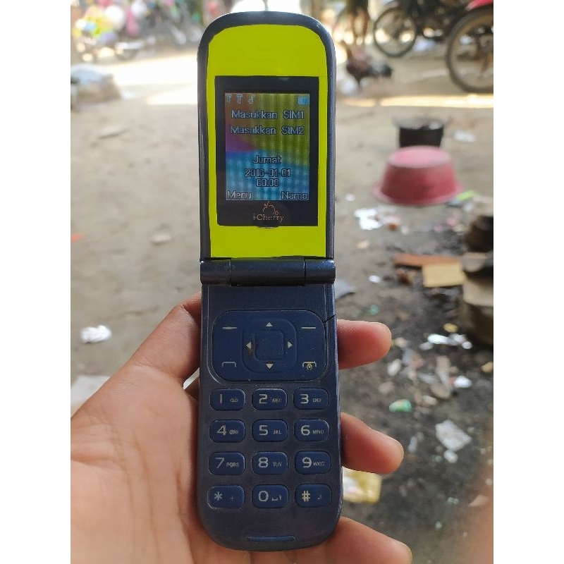 HP ICHERRY FLIP C73 SECOND LUBANG CESAN ANDROID MURAH.