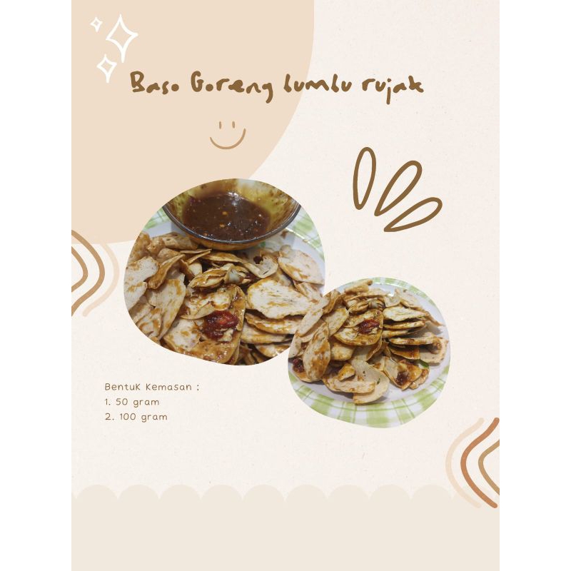 

Basreng bumbu rujak basreng rujak baso goreng bumbu rujak 50gram