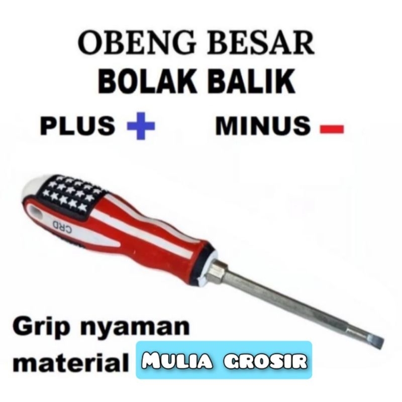 Obeng Bolak Balik Obeng Amerika