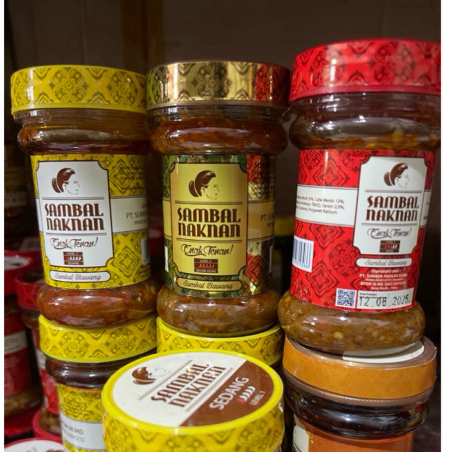 

Sambal Naknan 140g - Sambal Bawang Asli Probolinggo Kemasan Botol