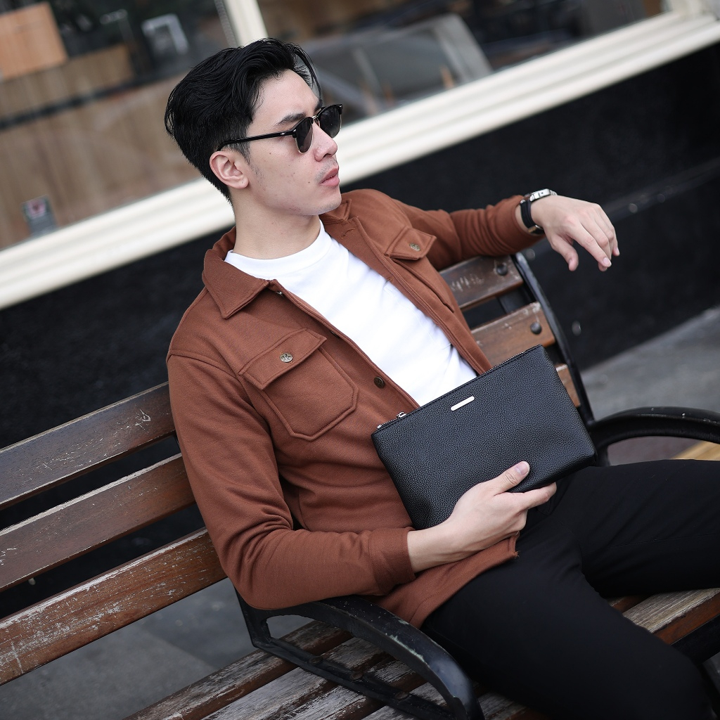 TERMURAH HONYAN MAN GOLD TAS PRIA TAS CLUTCH PRIA IMPORT BRANDED ORIGINAL WATERPROOF TAS TANGAN MAN