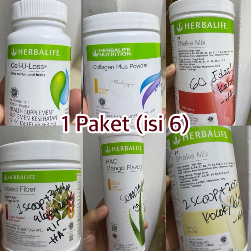 PAKET LENGKAP HERBALIFE ORIGINAL SEGEL MURAH