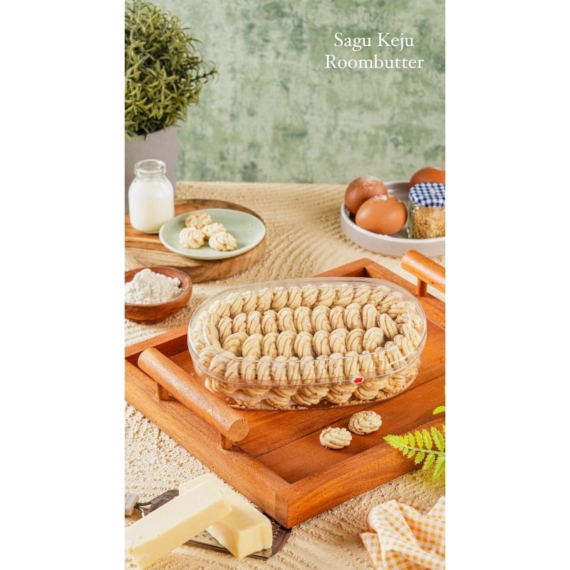 

Kue Kering Home Made - Sagu Keju RoomButter 430gram