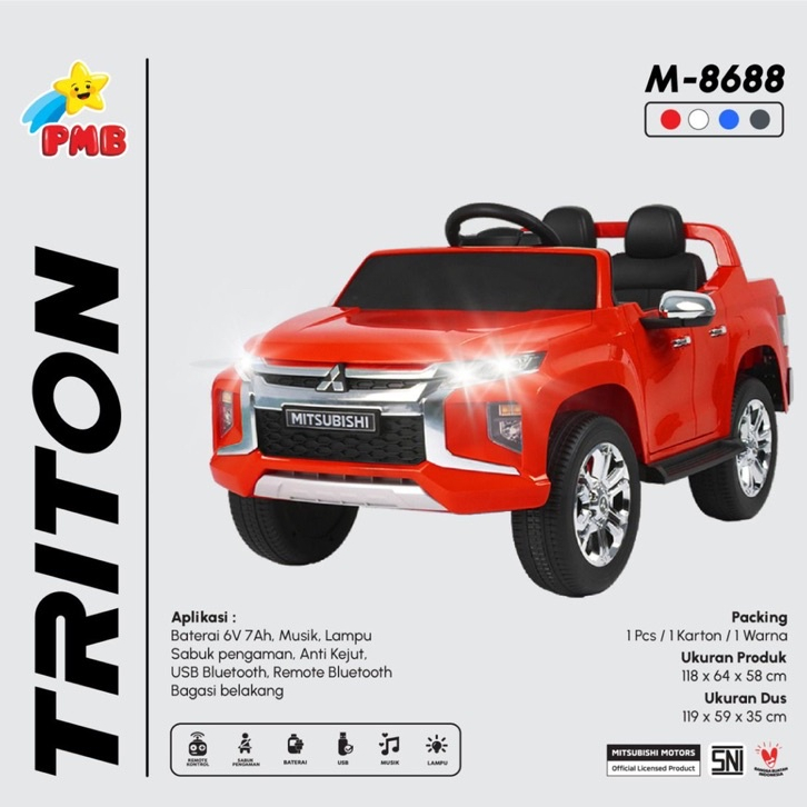 Mobil Aki Anak PMB 8688 / DUAL (Grabsend/Gojek sesama medan boleh chat)