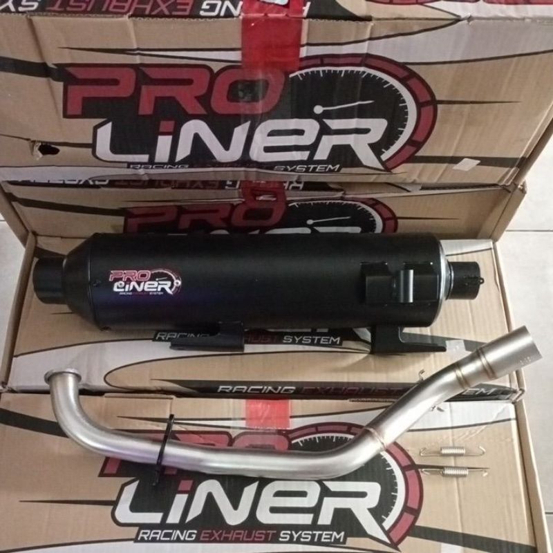 Knalpot Standard Racing Black Nmaxnew 2020-2024  Proliner Ori
