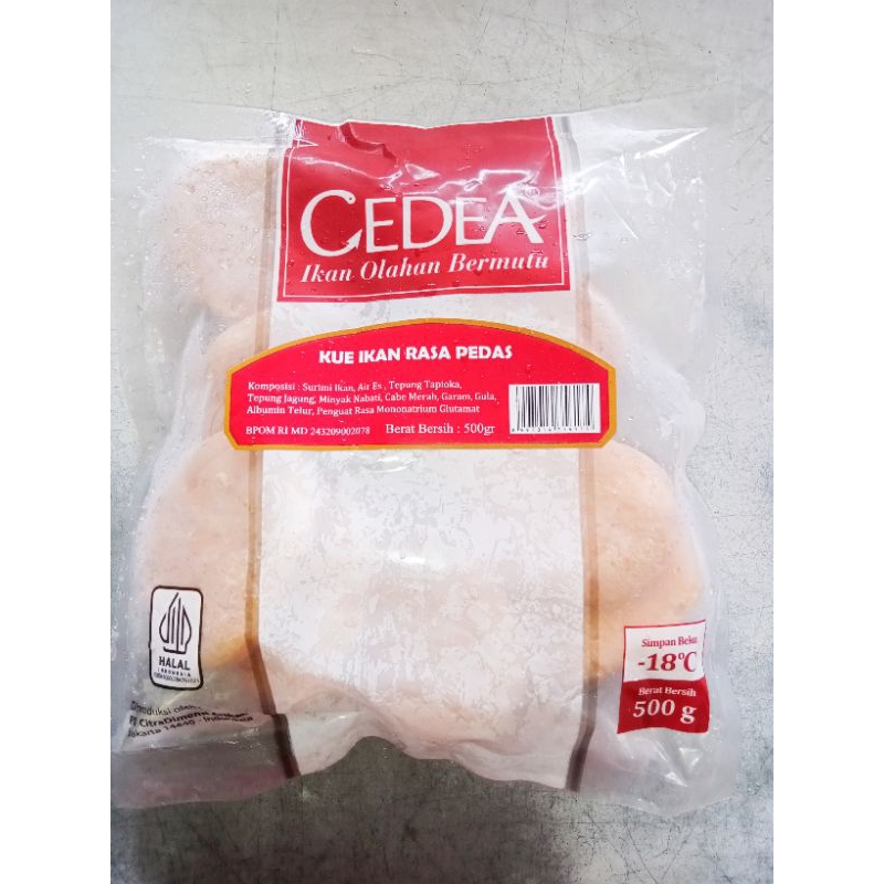 

CEDEA KUE IKAN RASA PEDAS 500GR