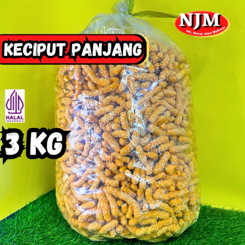 

NJM [BALL] KECIPUT PANJANG DAN BULAT GROSIR 3kg (3.000gr)