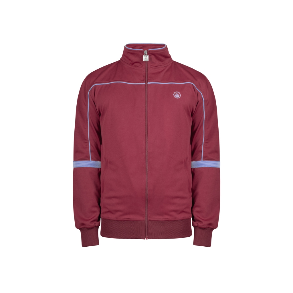 Prung Majuro Jacket Tracktop Jaket Training Warna Maroon