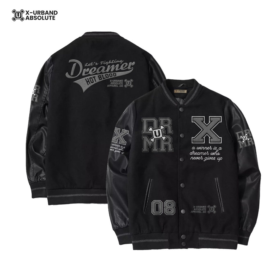 Jaket Varsity Baseball Original FULL BORDIR - Jaket Bomber Varsity Original Premium - Jaket Baseball