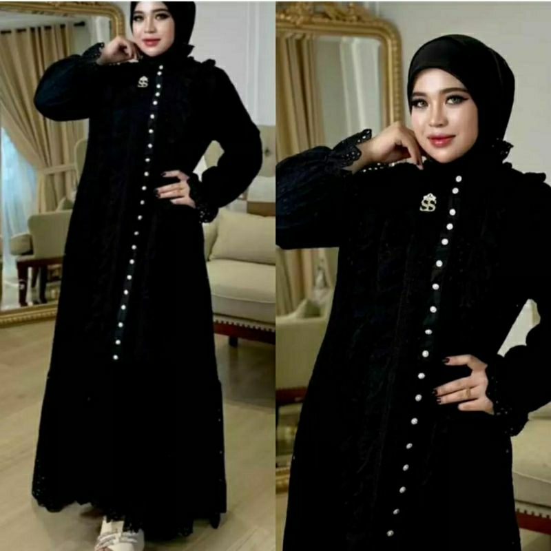 original brand shella saukia dress hitam