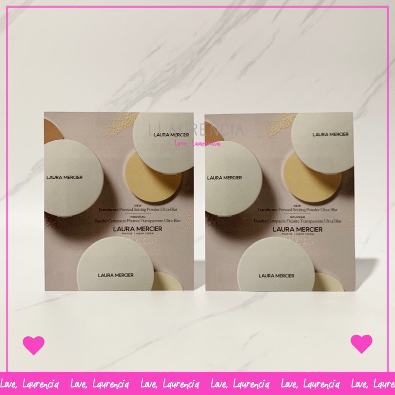 Laura Mercier Translucent Pressed Setting Powder  Ultra Blur Talc Free Waterproof SAMPLE