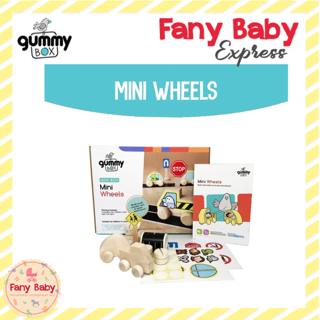 GUMMY BOX MINI BOX - MINI WHEELS