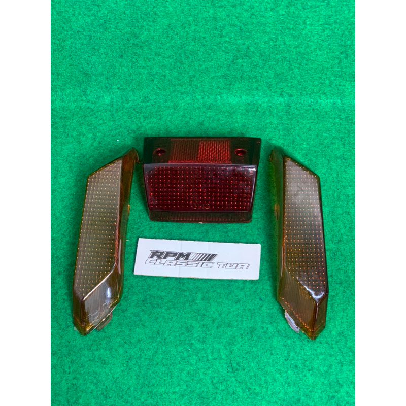 mika lampu stop stoplamp set mika sein blakang suzuki crystal