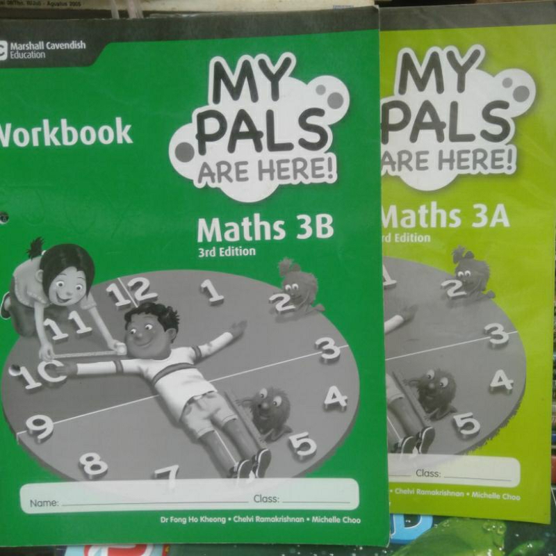 My pals are here maths 3A-3B workbook