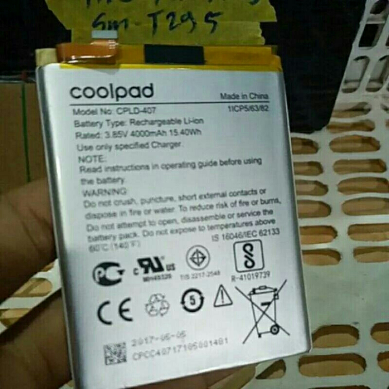 Batre Hp Coolpad col R116 Batre normal
