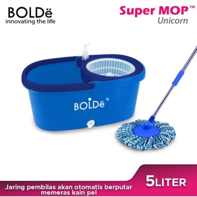 BOLDe Super Mop M 777 / Mop UNICORN KAPASITAS 6 LITER  Bolde super mop