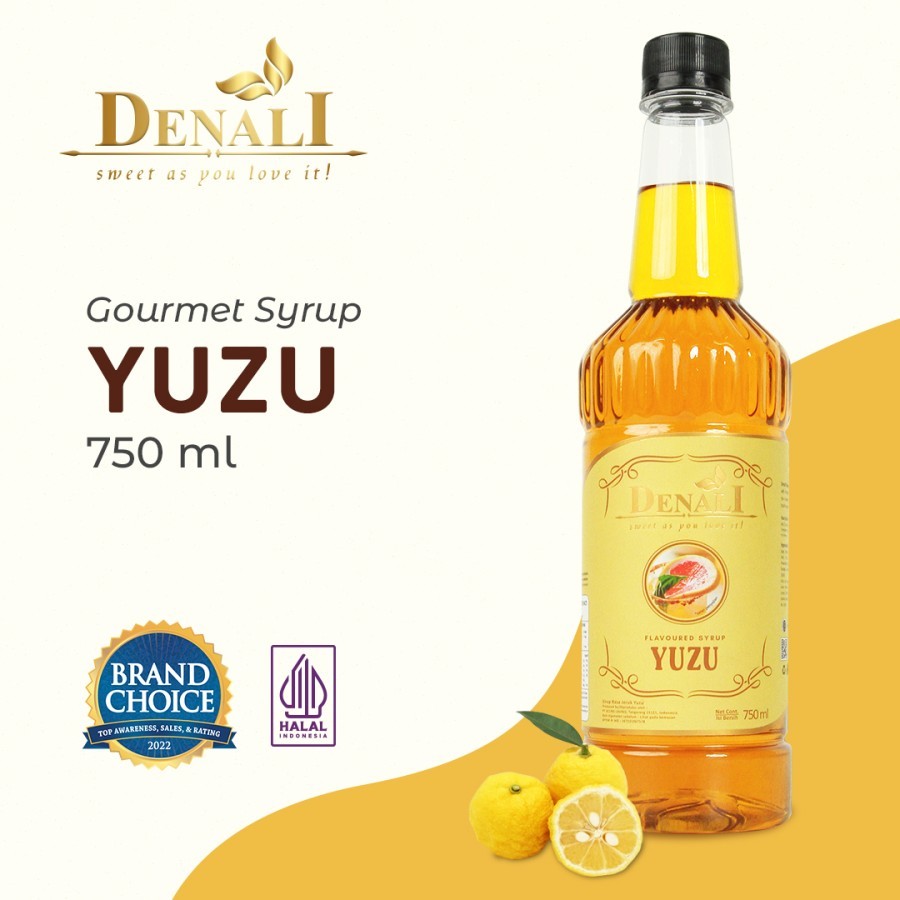 

DENALI YUZU SYRUP 750 ML - DENALI SIRUP