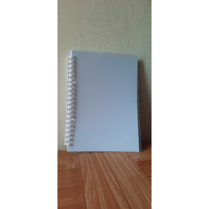 

buku binder ring bisa dibuka pasang kertas big boss polos A5 isi 50 lembar