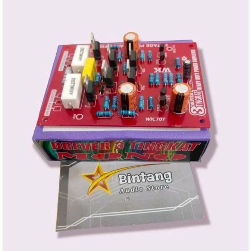 Driver 3T 3 Tingkat Stage Mono Power Amplifier