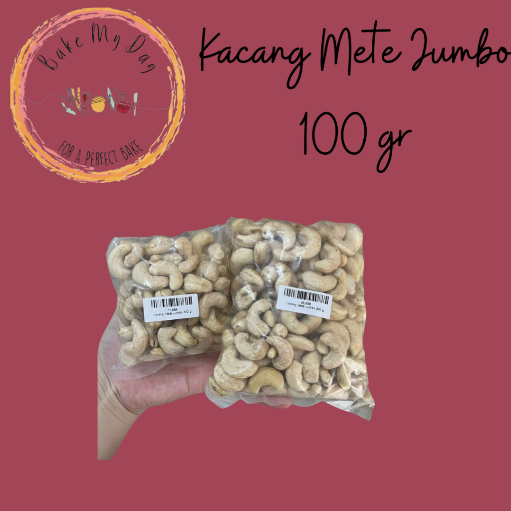 

Kacang Mete Jumbo 100 gr