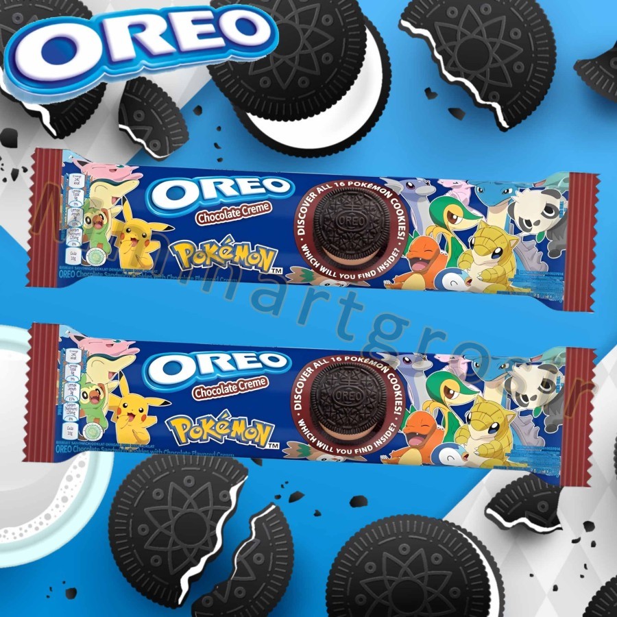 

Biskuit Oreo / Biskuit Sandwich Cream Cokelat / Cookies Varian Rasa