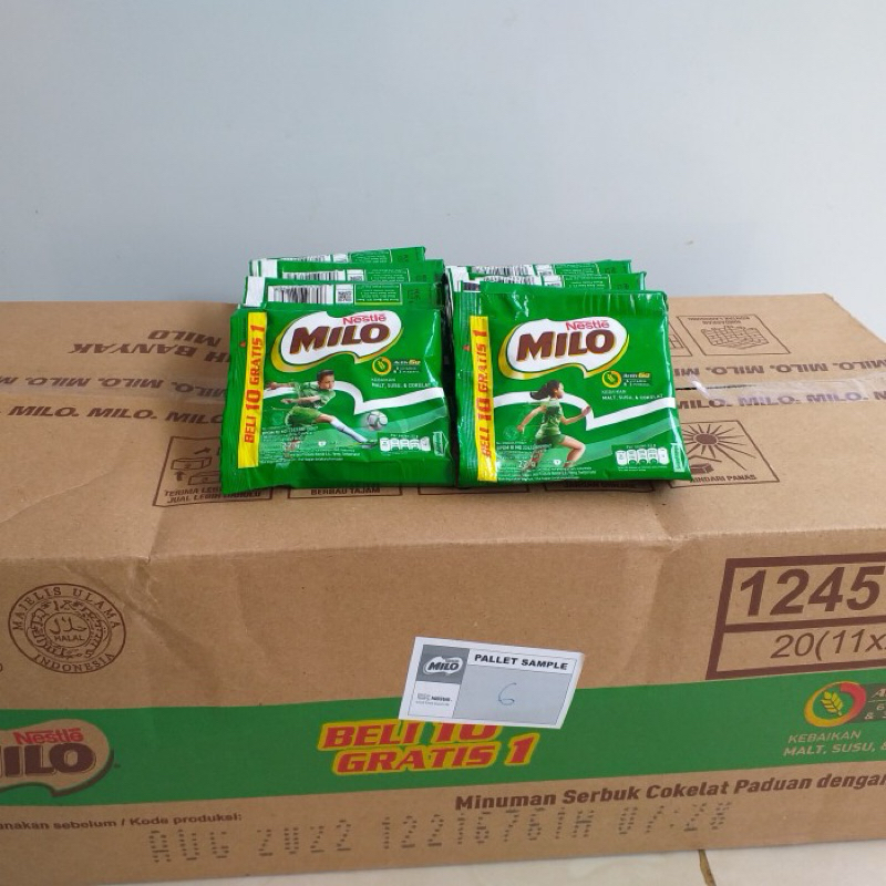 

Susu Milo 22gr 1 Dus (10x20rcg)