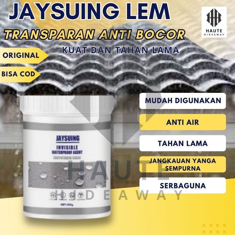 Lem Anti Bocor Super Kuat Tahan Air Untuk Tembok Atap Rumah Transparan Waterproof