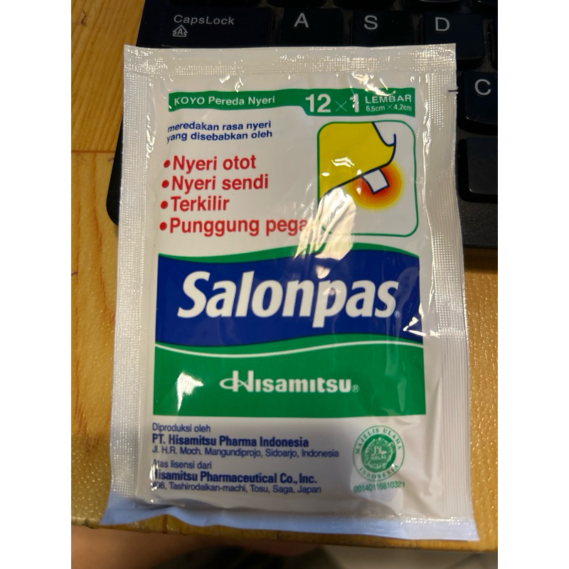 Salonpas 12 x 1 lembar koyo