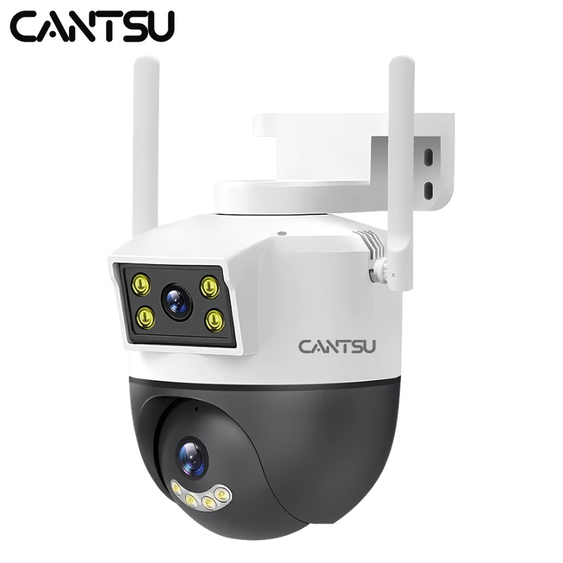 CANTSU Outdoor HD CCTV Dual Lens Wifi