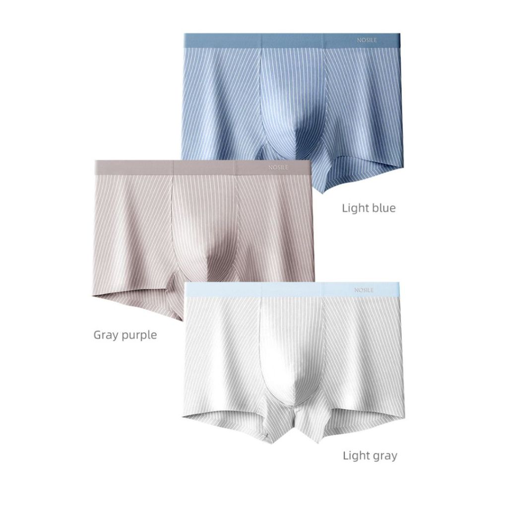 NOSILE -  3PCS Nosile Underwear Skin Friendly Fabric 60S | Celana dalam Nosile Pria