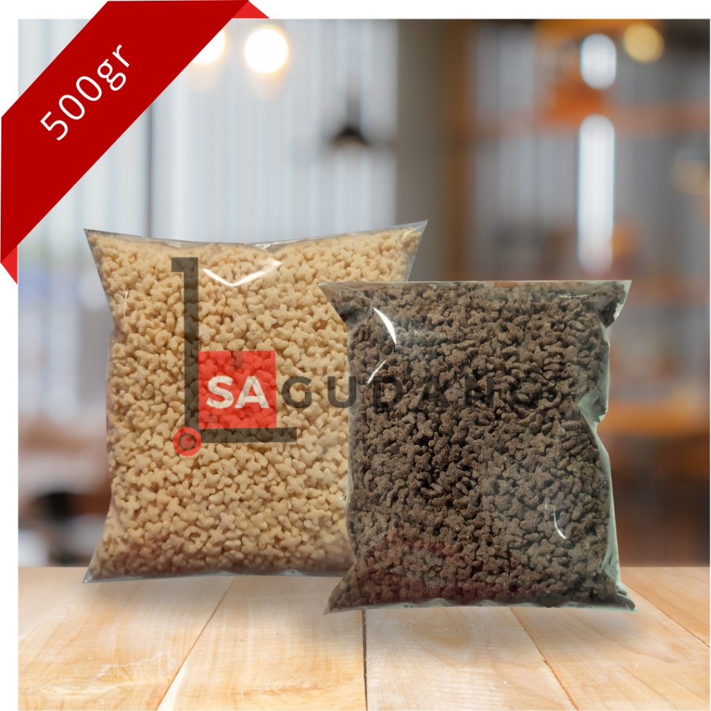 

Rice Crispy Star Sereal Cereal Crunchy Repack 500gr