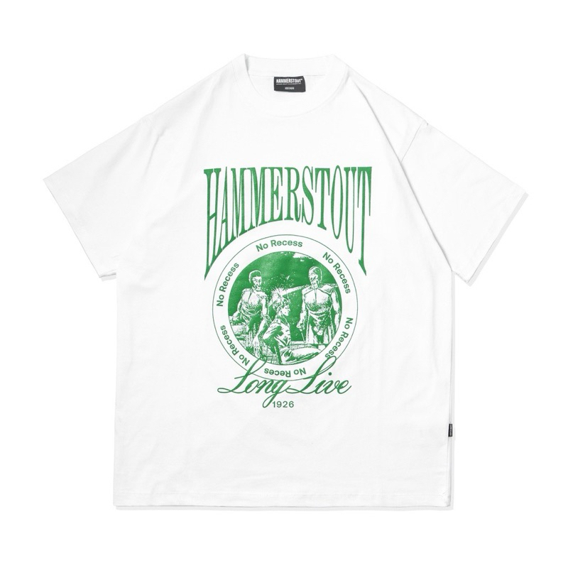 [ Berkualitas ] Hammerstout Putih Tshirt - LongLive Kaos Atasan Unisex