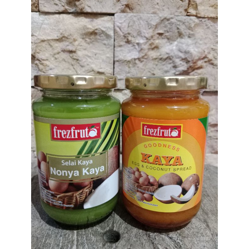 

FREZFRUTA SELAI NONYA KAYA / KAYA 425 gr ( Botol Besar) HALAL